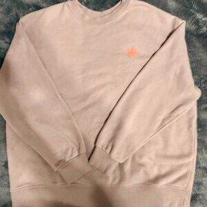 Cozy heart sweatshirt